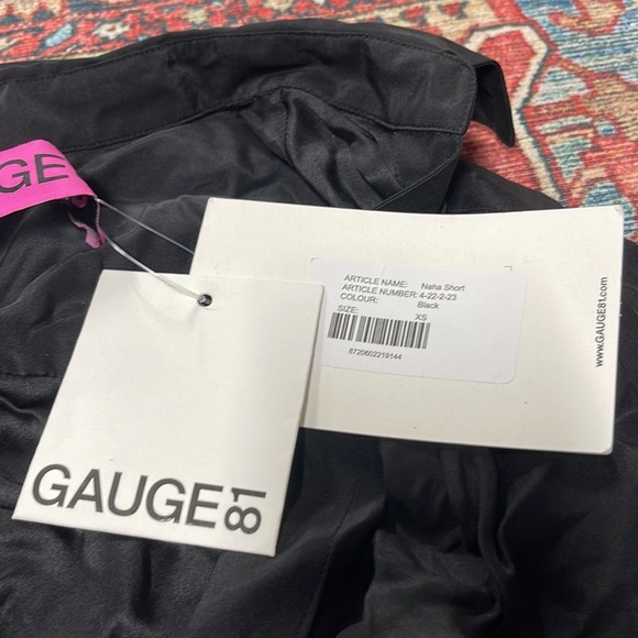 NWT GAUGE81 Naha Short Dress in Black size XS - Picture 7 of 8